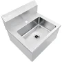 Nexel Global Industrial Stainless Steel Hands Free Wall Mount Sink - GLO670458 at Shoplet