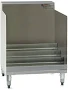 Eagle Group LLD24-22, 24" Four Tier Stainless Steel Liquor Display Cabinet, 2200 Series