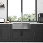 Farmhouse 16 Gauge Double Bowl Stainless Steel Kitchen Sink
