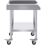 SKYSHALO 24 x 28 x 30 in. Silver Commercial Food Prep Work Table