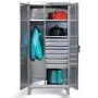 Stainless Steel Uniform Cabinet with Drawers