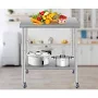 Otryad 60 x 24 in. Commercial Work Table