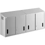 Regency 72" Stainless Steel Wall Cabinet with Sliding Doors