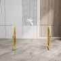 Home Latitude Run Stainless Steel Console Table