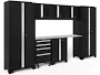 NewAge Bold Series 8 Piece Cabinet Set