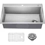 Kraus Fairlane 33" x 22" Single Bowl Kitchen Sink