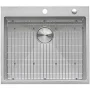 Ruvati 24" L x 20" W Drop-In Topmount Kitchen Sink