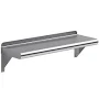 Amgood 24 inch Long x 8 inch Deep Stainless Steel Wall Shelf