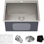 Kraus Standart PRO Stainless Steel Topmount Drop-In Kitchen Sink