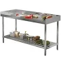 Garvee Stainless Steel Prep Table YXY-LO-PHO-13TBU3WS