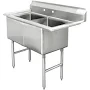 Advance Tabco FC-2-1824-X 2 Compartment NSF Sink