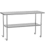 Stainless Steel Prep Table 30 x 60 Inches