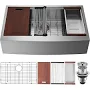 VEVOR 30 Inch Farmhouse Kitchen Sink