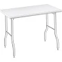 Garvee Folding Stainless Steel Table 48x30 in