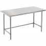Sauber Select Heavy Duty All Stainless Steel Open Base Work Table Pa5348
