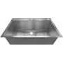 Sinber 33" Drop-In Single Bowl Kitchen Sink