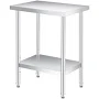 Garvee Heavy Duty Stainless Steel 2 Tier Patio Side Table
