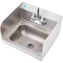 CO-Z SKS-DCBK-WJ-BNWF-1 17-in Drop-In & Wall-Mount