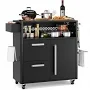 Mobile Outdoor Kitchen Cart
