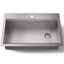 KOHLER Lassen 33 in. Drop-in Single Bowl