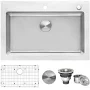 Ruvati 33 x 22 inch Drop-In Topmount Kitchen Sink