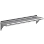 Amgood 8 in. x 36 in. Stainless Steel Wall Shelf