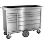 Champion FMPSA5411MC FMPro All Stainless Steel 54"Wx20-1/4"Dx43-1/8"H 11 Drawer Roller Cabinet