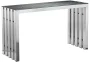 City Stainless Steel Console Table