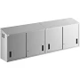 Regency 96" Stainless Steel Wall Cabinet with Sliding Doors