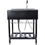 standing Style Sink Stainless For Indoor/ Outdoor Laundry Kitchen