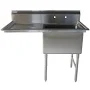 Bolton Tools 44 1/2" 16-Ga SS304 One Compartment Commercial Sink