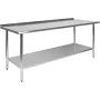 Flash Furniture 72" Stainless Steel Work Table