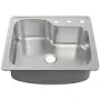 Swiss Madison Ouvert 25 x 22 Stainless Steel Single Basin Top-Mount Kitchen Sink
