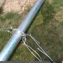 FLTXNY Wind Turbine Generator Guy Cable Tower Pole With Accessories For Wind Power Generator Use DIY Wind Generator, 3m