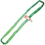 HSI Polyester Sling, Endless Round, Green, 7/8 in Width, 26 ft Length, SP530, 5,300 lb Vertical Capacity