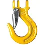 Gunnebo 1/2" ESKN-13-8 Grade 80 Sling Hook - 12000 lbs WLL - #Z101214, Yellow, Alloy Steel | Bishop Lifting