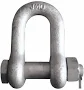 Dayton Forged D Screw Shackle Round Pin
