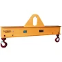 Caldwell, Low Headroom Lifting Beam, Capacity 20000 lb, Minimum Spread 120 in, Maximum Spread 120 in, Model 20-10-10