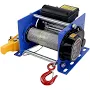 Electric Winch 800kg/600kg Electric Hoist 30m Steel Wire Rope Windlass