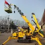 Factory Price Mini Spider Crane Crawler Compact Lifting Machine