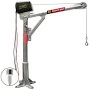 OZ Lifting Steel Davit Crane with 12V DC Electric Winch