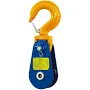 Yoke 12" Sheave Light Snatch Block with Hook