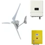 Complete Heli 4KW On-Grid Wind Turbine Set with Inverter and Controller – Installation Kit for Grid Feed FKJ-GT5KW-AC380-400V
