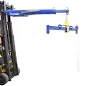 Vestil Manufacturing Corp Spreader Beam With Adjustable Hand Chain Crank Bail