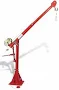 Davit Crane with Winch, Galv Finish