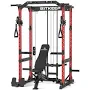 RitKeep Multifunctional Power Rack Built For Heavy Users With A Rock Solid 1500 Lb Capacity