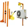 Safe 1200lbs Air Conditioner Hoist Hand Winch, for Outdoor Installation, Maintenance and Construction Operations