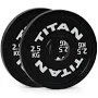 Titan Fitness 2.5 KG Olympic Calibrated Steel Powerlifting Plates