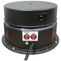 Motorized Turntable with Electric Outlet