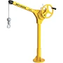 SKY HOOK 9527.30 1/4 Ton Load Capacity, 100" Maximum Lift Distance, 1.5" Per Handwheel Revolution Lift Speed Hoist
